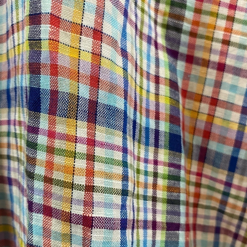 Robert Talbott Estate Multi Colored Striped 100% … - image 5